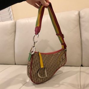 Dior Rasta Saddle Bag